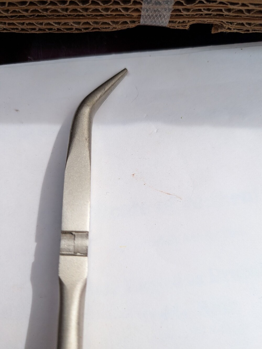 Mastercraft Long Nose Bent Pliers - Picture 3 of 4